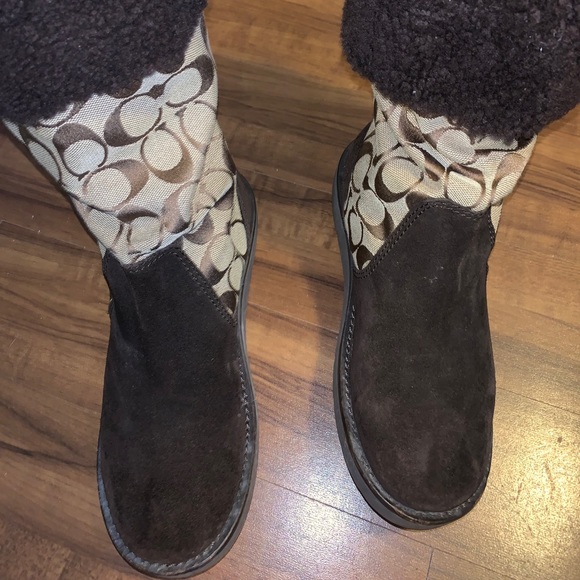 COACH BOOTS - Picture 1 of 4